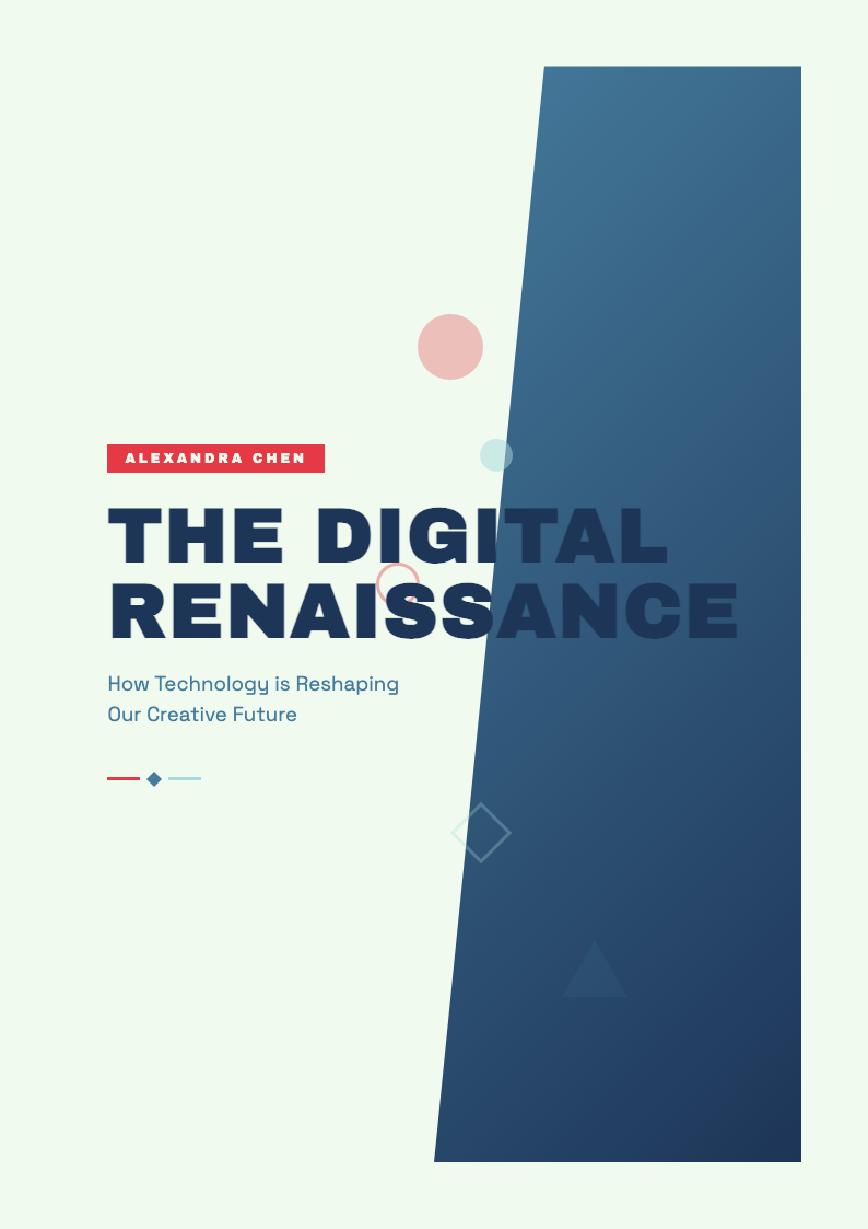 Abstract geometric ebook